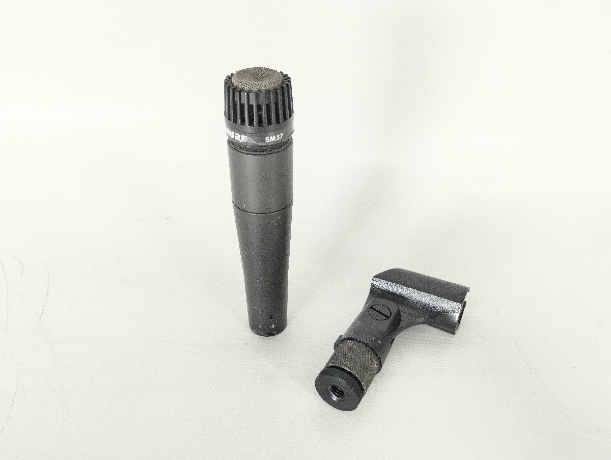 ♪SHURE SM57 シュア ダイナミックマイクロフォン 中古♪_画像1