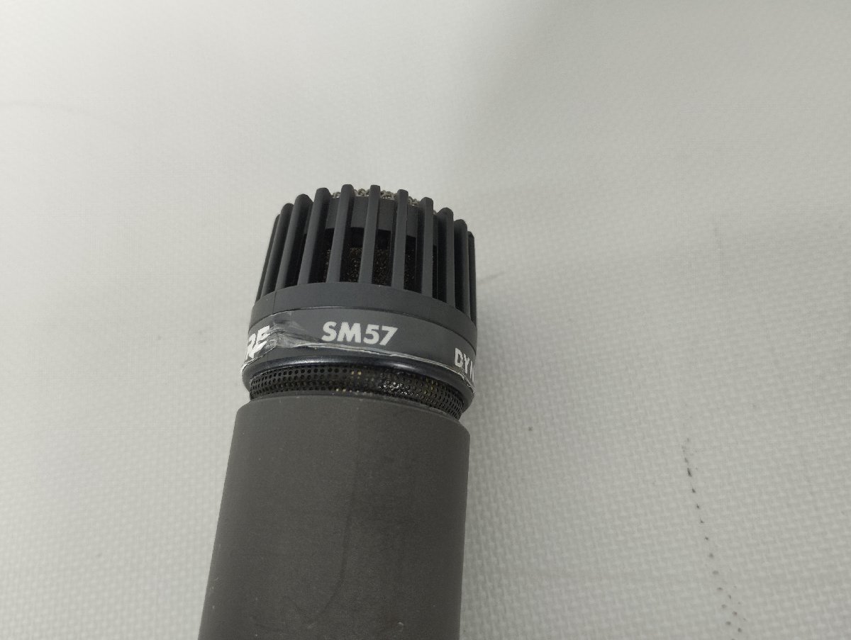 ♪SHURE SM57 シュア ダイナミックマイクロフォン 中古♪_画像4