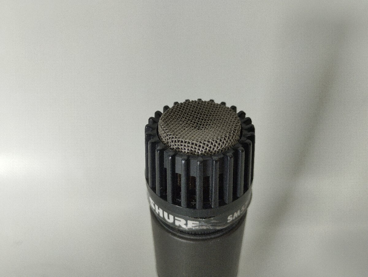 ♪SHURE SM57 シュア ダイナミックマイクロフォン 中古♪_画像2