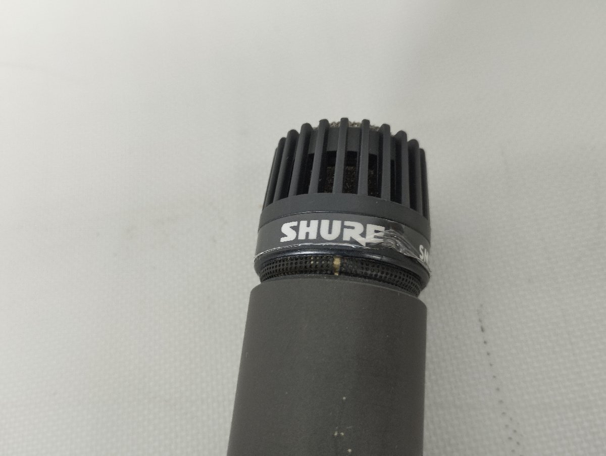♪SHURE SM57 シュア ダイナミックマイクロフォン 中古♪_画像3