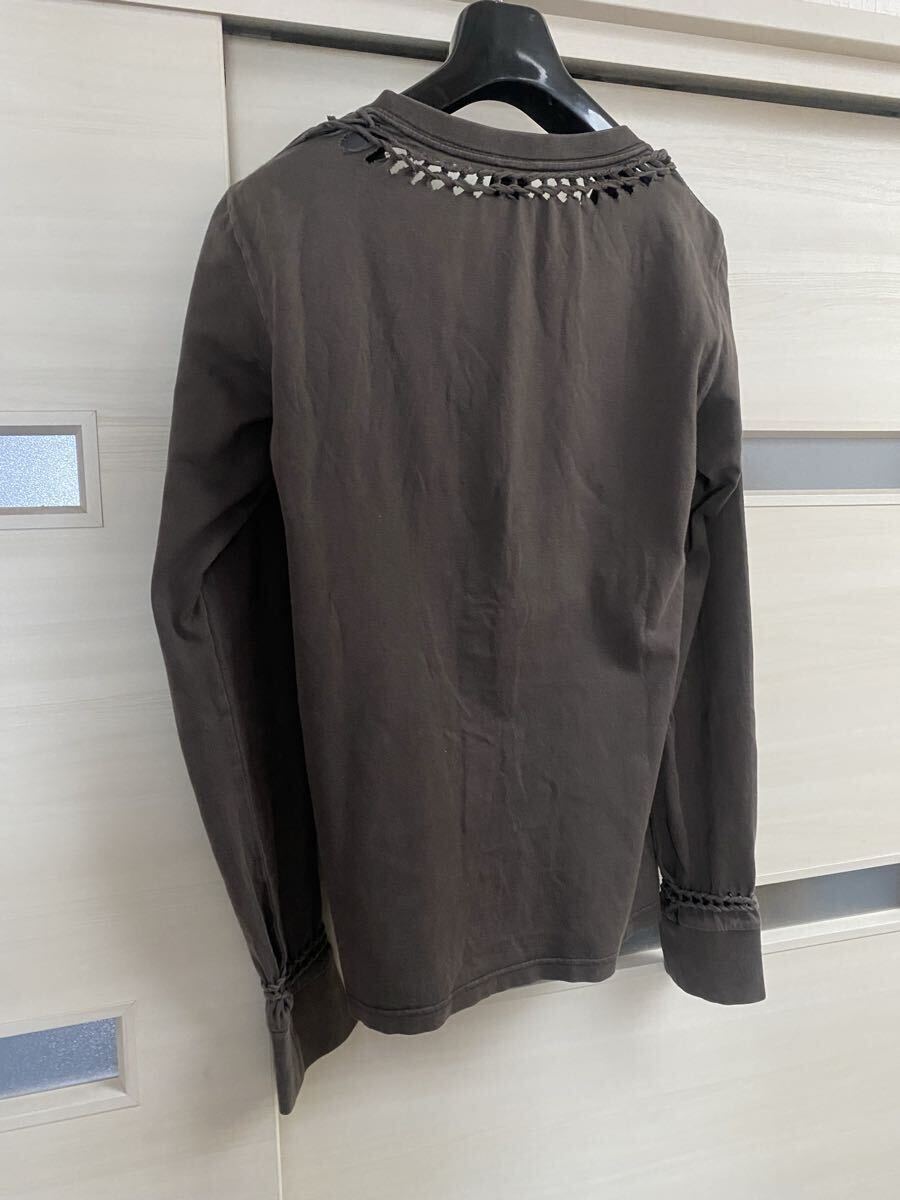 NUMBER(N)INE ナンバーナイン 編み込み ロング T _画像3