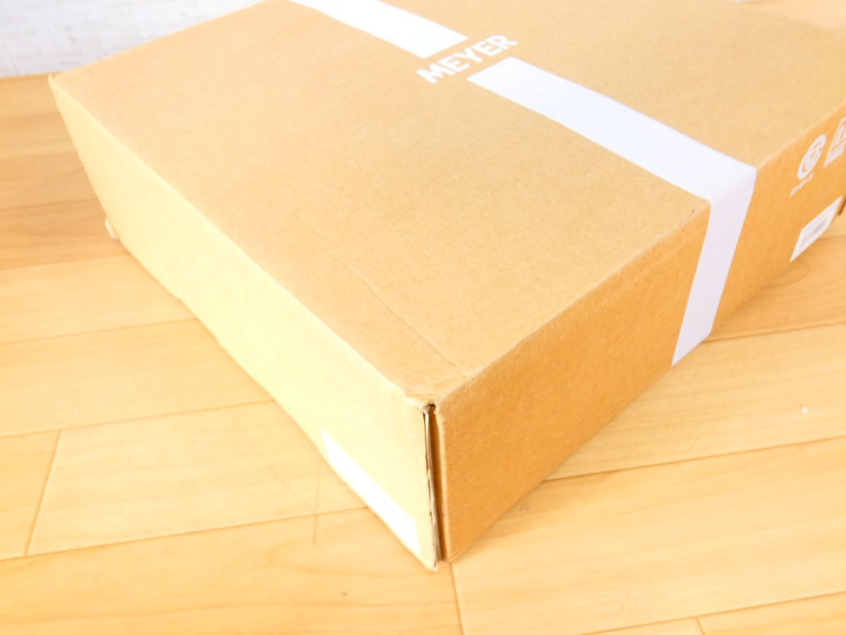 S) (TK-34) не использовался! MEYERma year размер выше hot pot 26cm кастрюля с двумя ручками стекло крышка имеется @100(11)