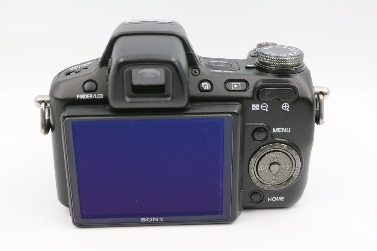 《動作保証》SONY ソニー Cyber-shot サイバーショット DSC-H50 光学15倍 F2.7-4.5 465mm 充電器 バッテリー付 レンズアダプターリング付_画像7