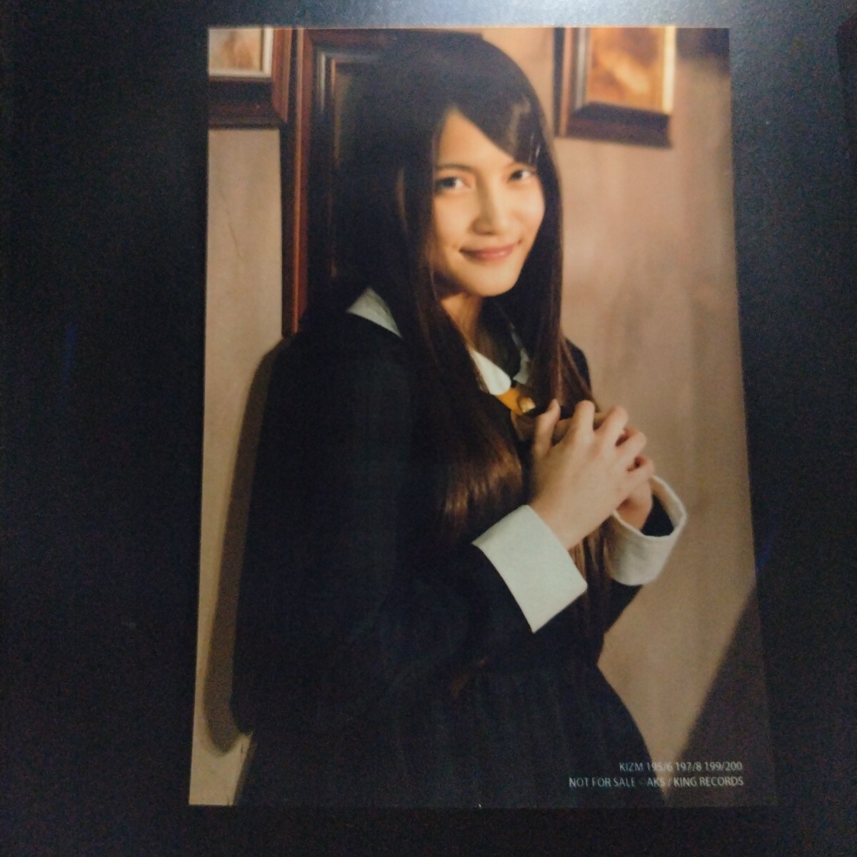 AKB48 入山杏奈 So long ! 通常盤封入特典 生写真_画像1
