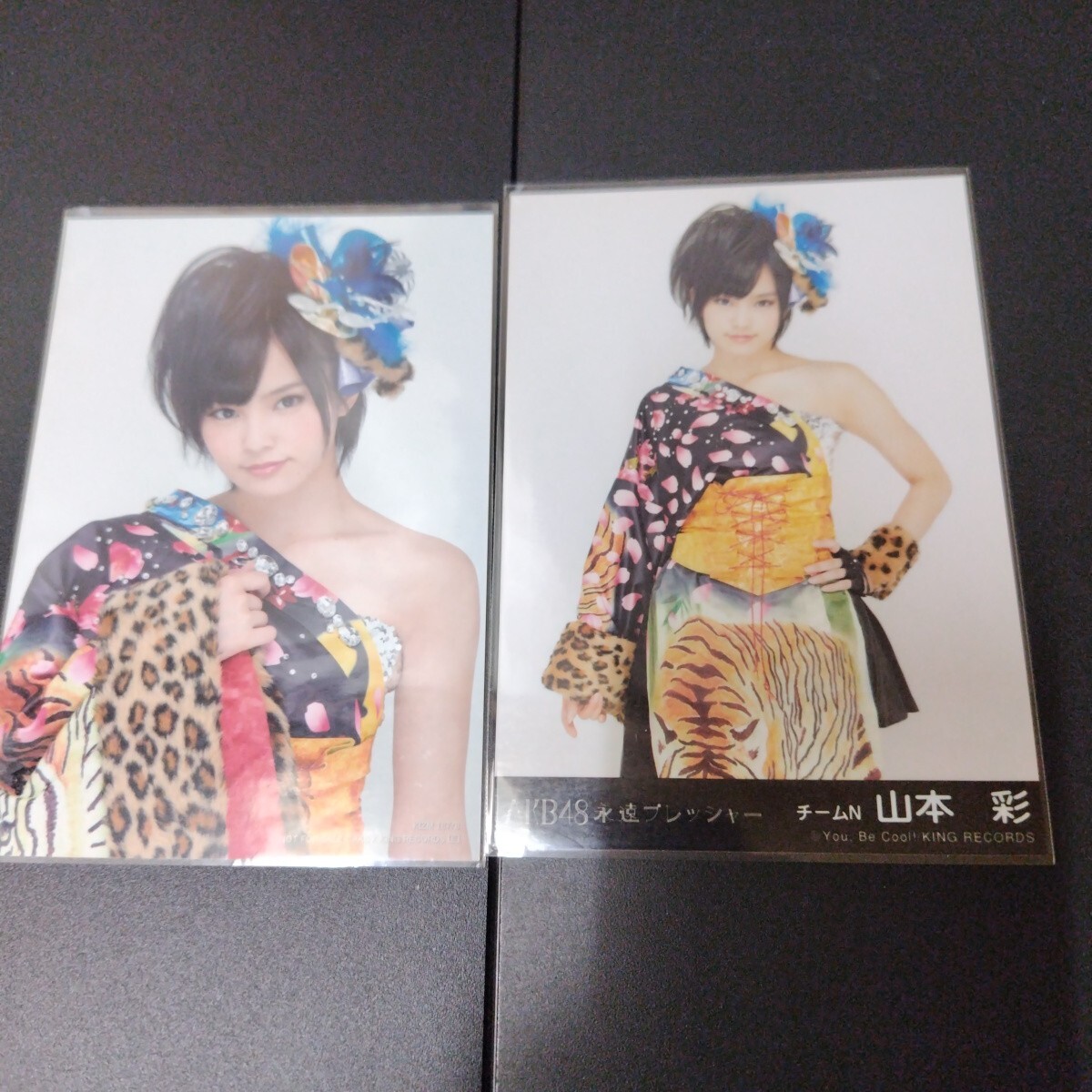 NMB48 AKB48 山本彩 永遠プレッシャー 生写真 2枚セット_画像1