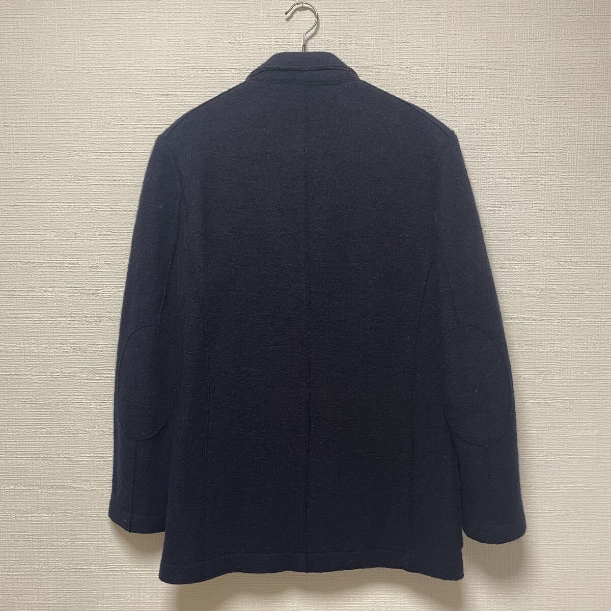 美品　ハリスワーフロンドン　Harrss Wharf London 　テーラードジャケット　ネイビー　紺　S 44 イタリア製 _画像5