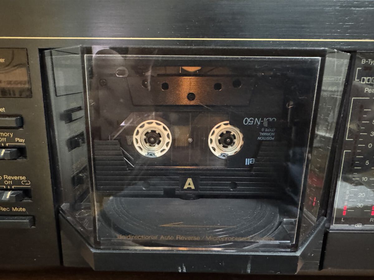 Nakamichi ナカミチ RX-202 カセットデッキ オーディオ機器 通電確認済み ジャンク_画像4