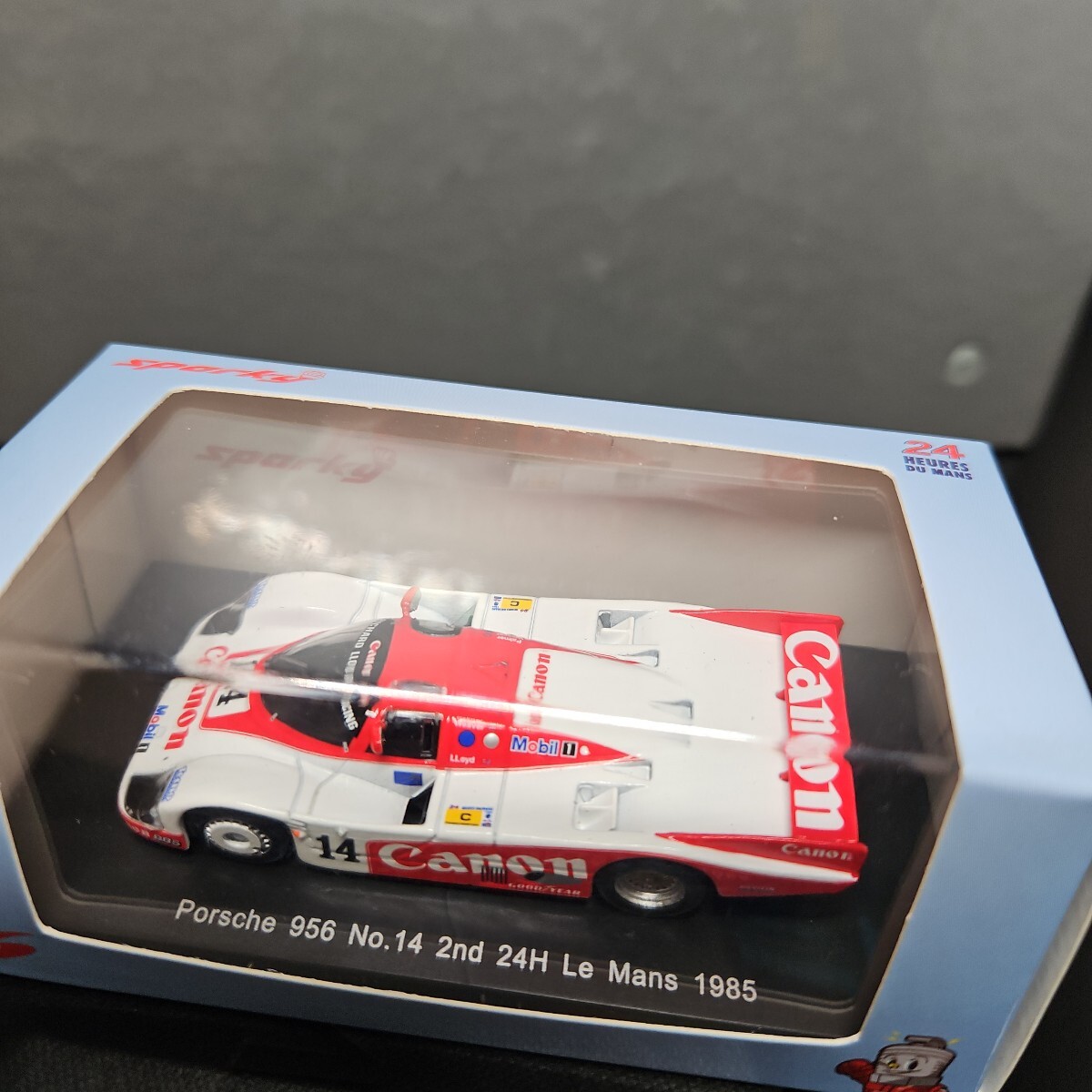 ミニマックススパークポルシェ956 ルマン1985画像が全てです。ご入札前は必ず商品説明をご覧ください。希少アイテム美品_画像2