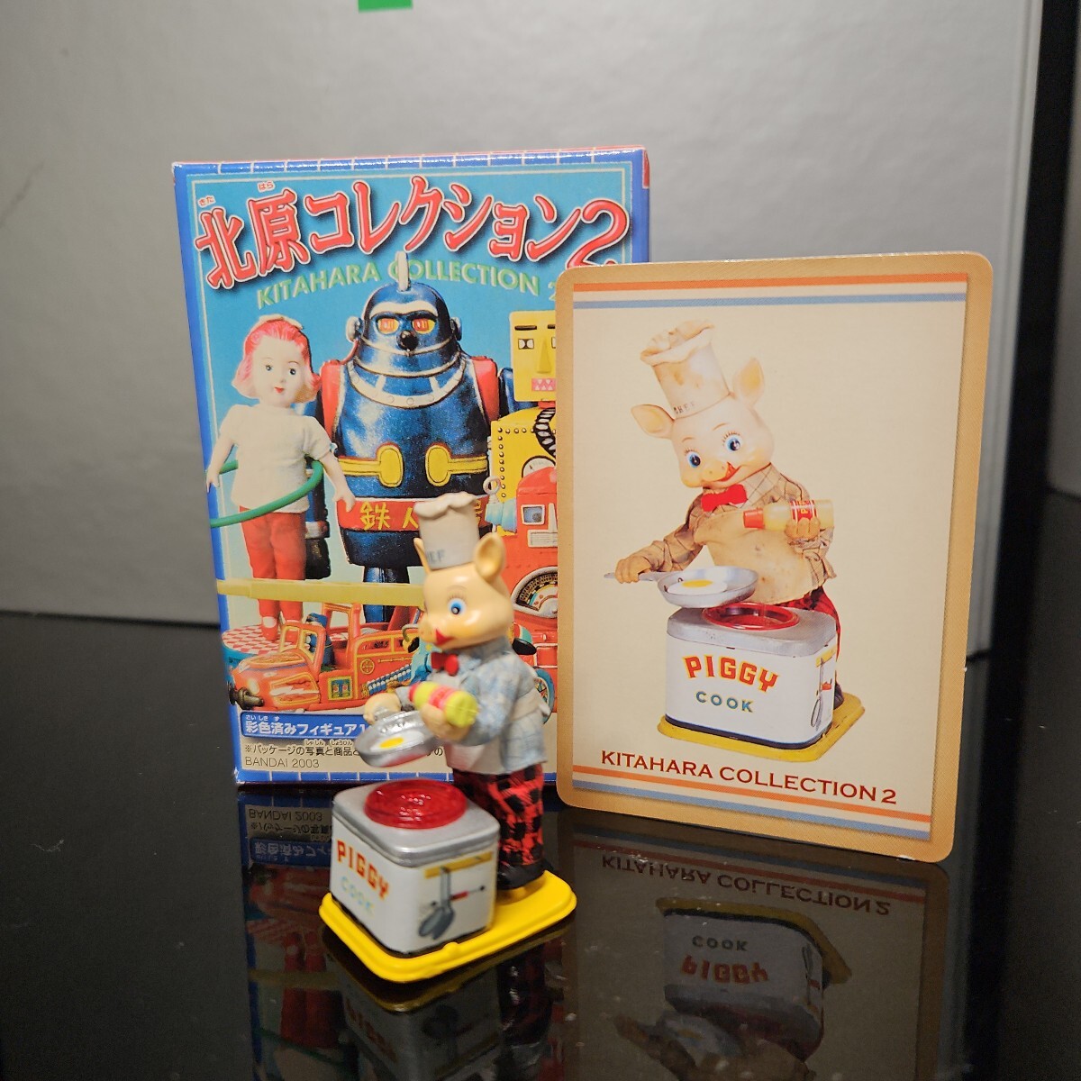 バンダイ北原コレクション1960日本ピギーコック画像が全てです。ご入札前は必ず商品説明をご覧ください。希少アイテム美品 昭和 レトロ_画像1
