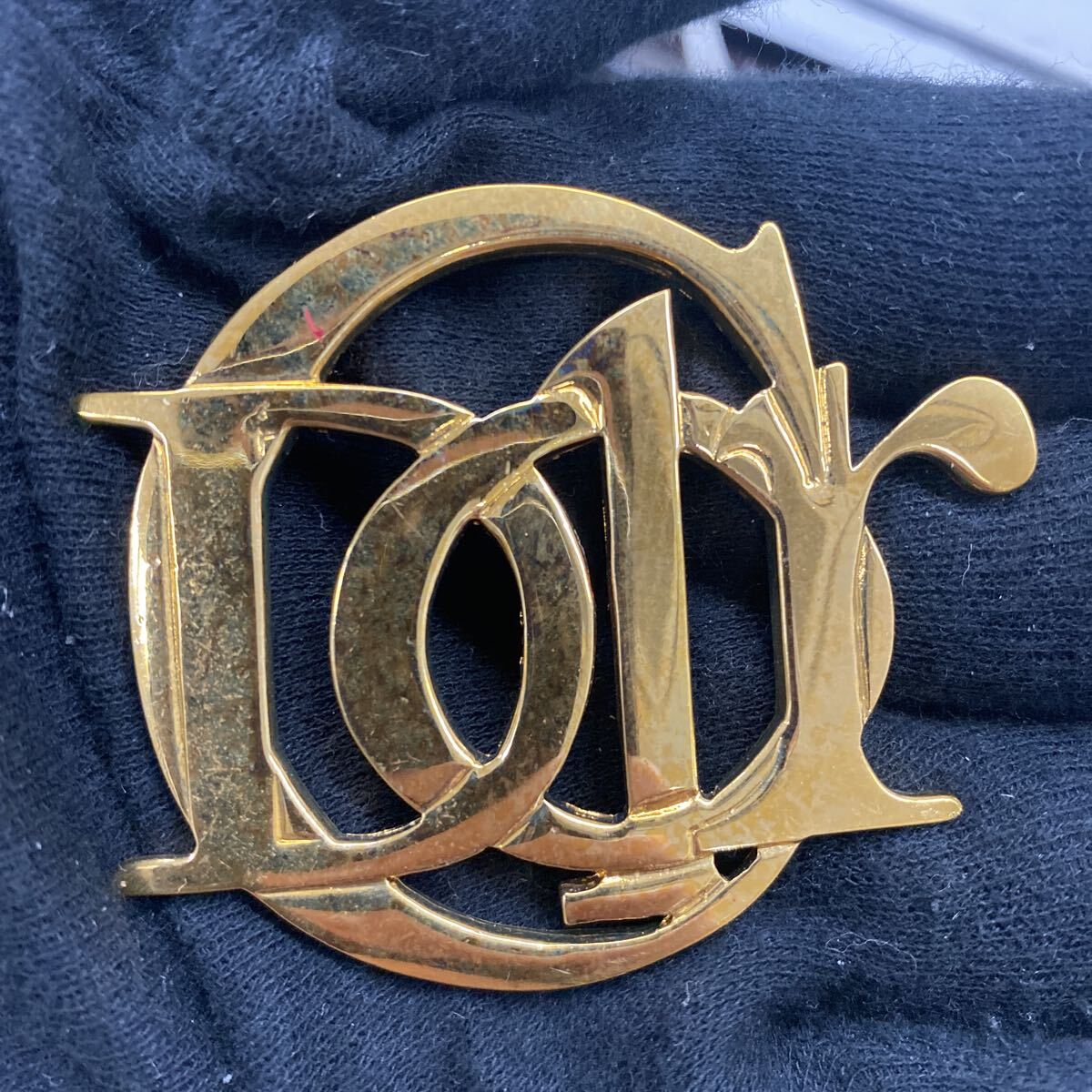 08kr Christian Dior Christian Dior брошь духи 5ml ошибка Dior o-duto трещина Gold цвет Logo 