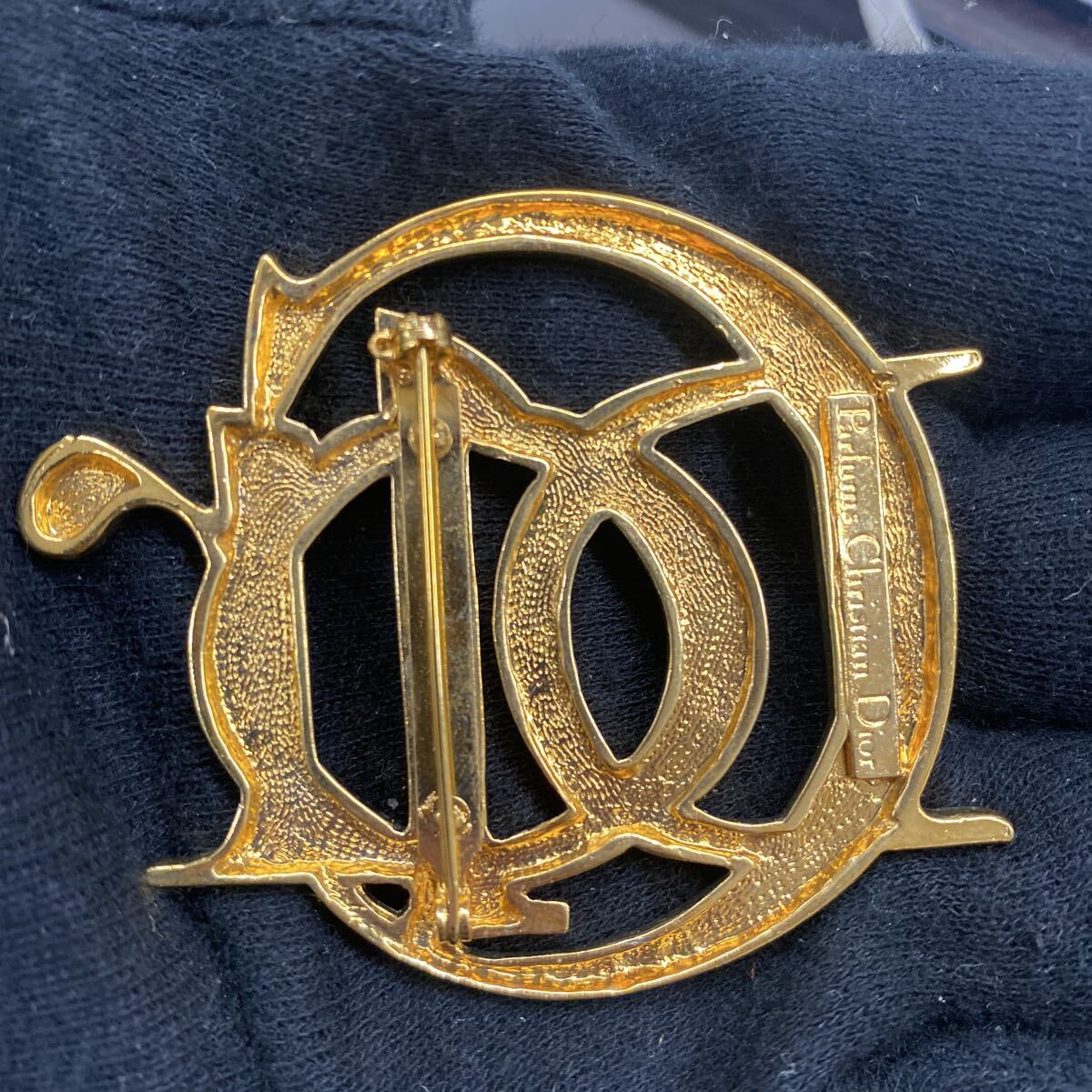 08kr Christian Dior Christian Dior брошь духи 5ml ошибка Dior o-duto трещина Gold цвет Logo 