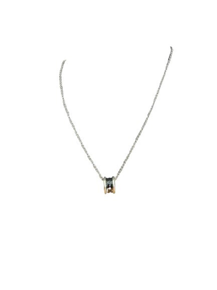 【美品】ブルガリBVLGARI ビーゼロワン B-ZERO1 ネックレス セーブザチルドレン Save the Children シルバー ブラック セラミック SV 925_画像4