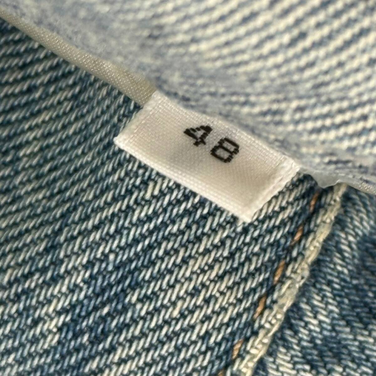 Acne Studios アクネストゥディオズ JAM LT VINTAGE デニムジャケット 48 インディゴ 15031_画像4