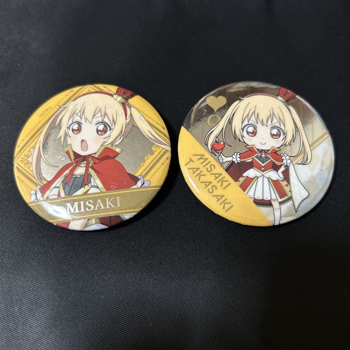 ゆるゆり 大室家 缶バッジ 高崎みさき_画像1