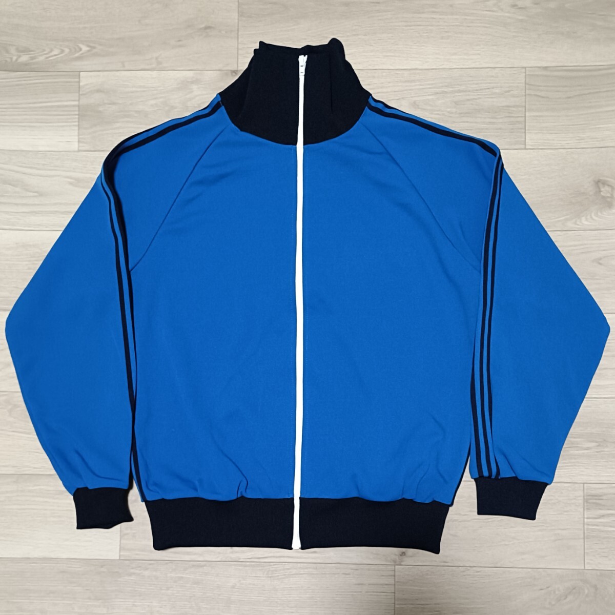 昔の Galax ギャレックス ジャージ ライン入 トラックジャケット Mサイズ ヴィンテージ レトロ 日本製_画像1