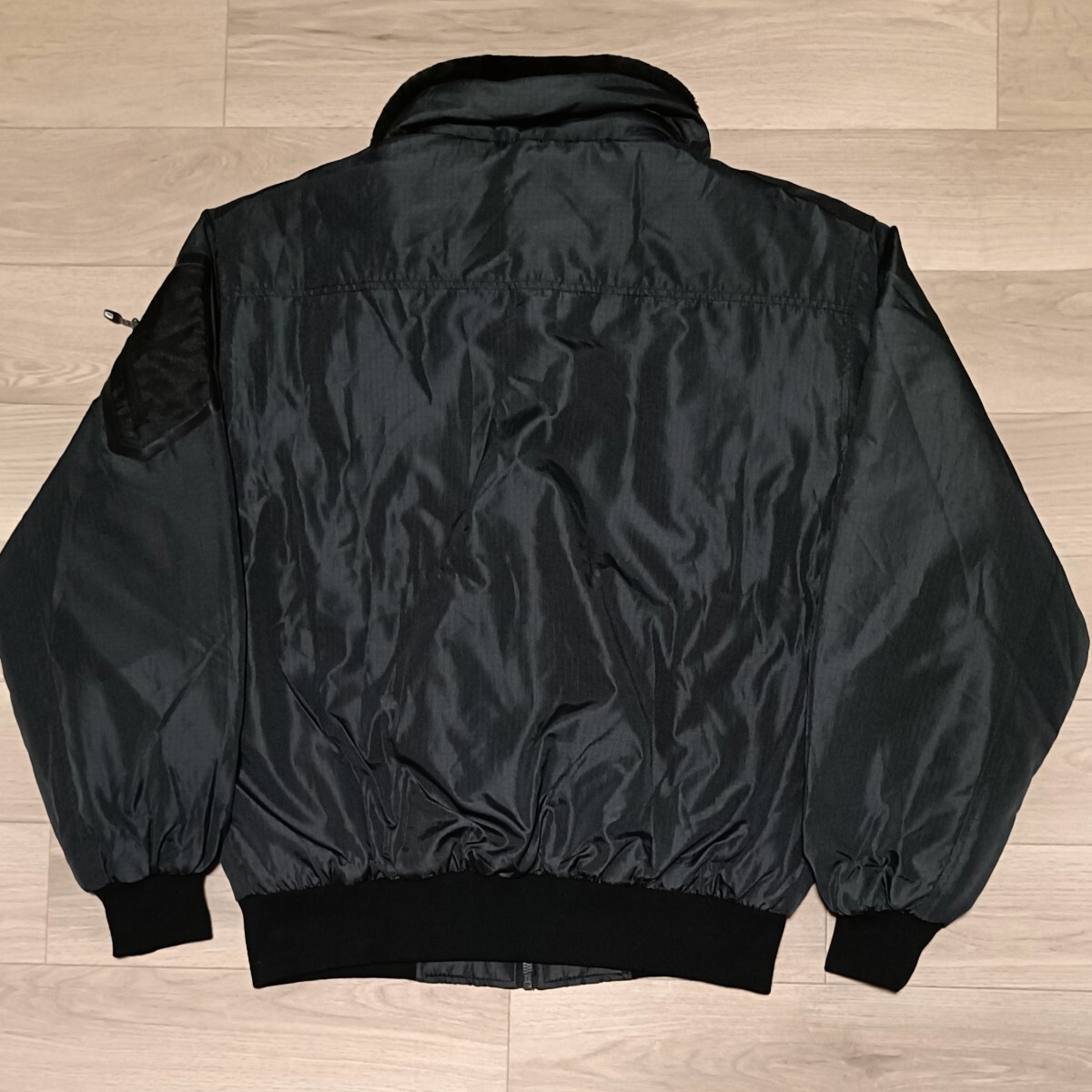 CAT キャタピラー TS DESIGN ウインターフライトジャケット LLサイズ 中綿入り 防寒 ブルゾン 藤和 マイクロリップ リフレクター 企業物_画像2