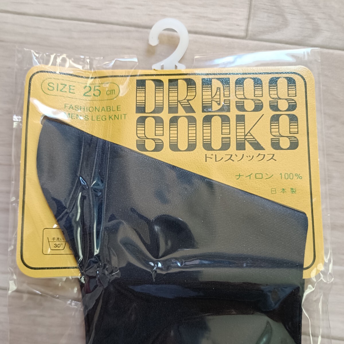 старый DRESS SOCKS платье носки прозрачный носки 2 пар комплект темно-синий 25cm сделано в Японии retro нейлон 100% носки бизнес гольфы костюм