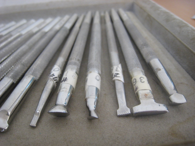 バリーキング 19本まとめて 未使用 クラフト、レーザークラフト刻印棒、押し型、打刻棒、刻印ポンチ、カービング、スタンピング_画像9