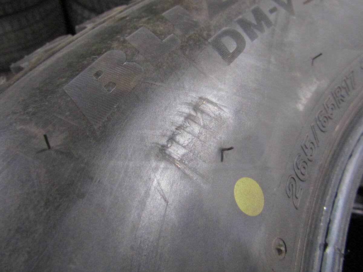 札幌発☆ブリヂストン ブリザック DM-V3 265/65R17 4本 売切り_画像8
