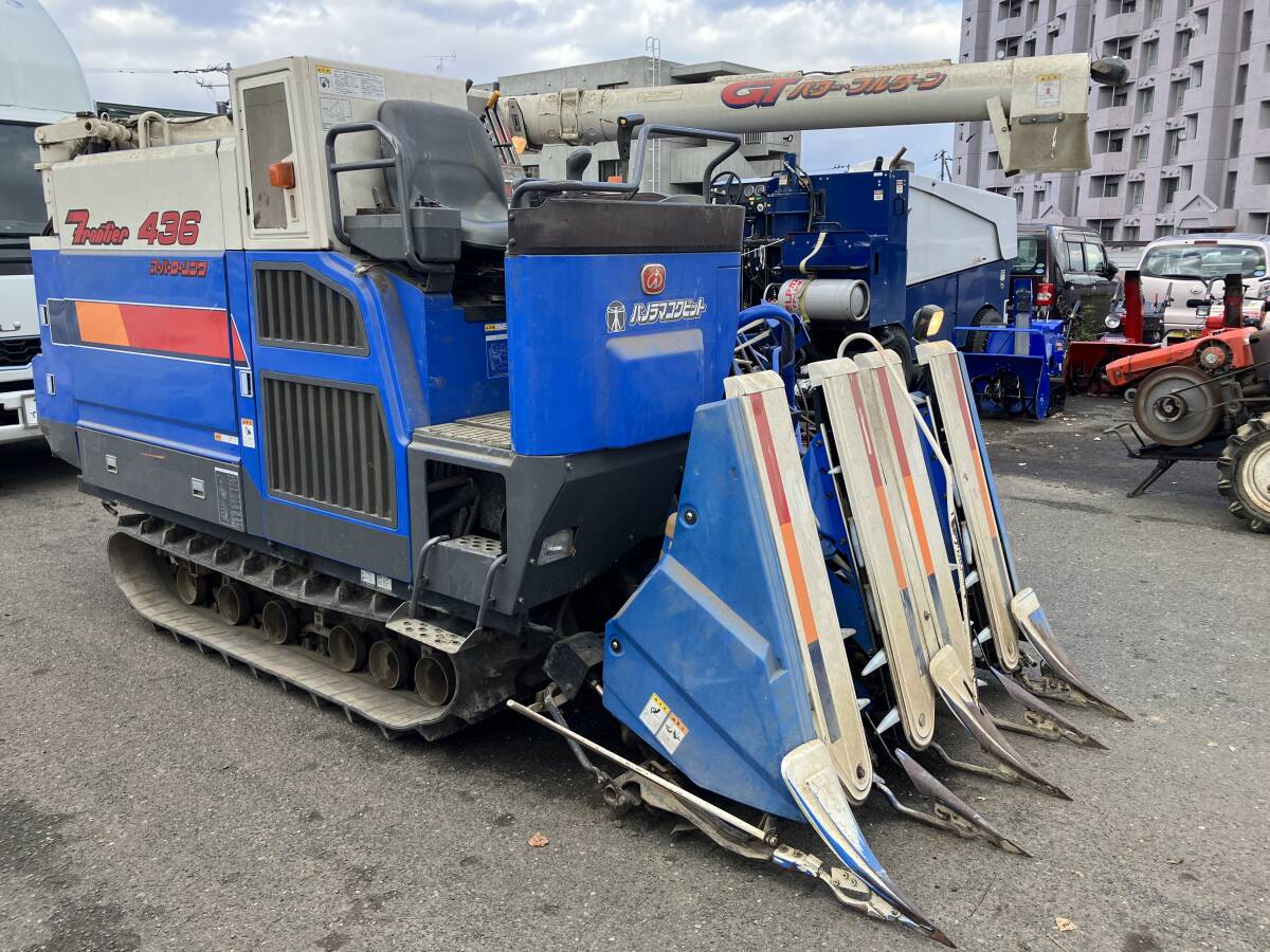 札幌発☆【始動OK!】コンバイン イセキ フロンティア 436 HA436G-AULWK グレンタンク 4条刈 売切り_画像1