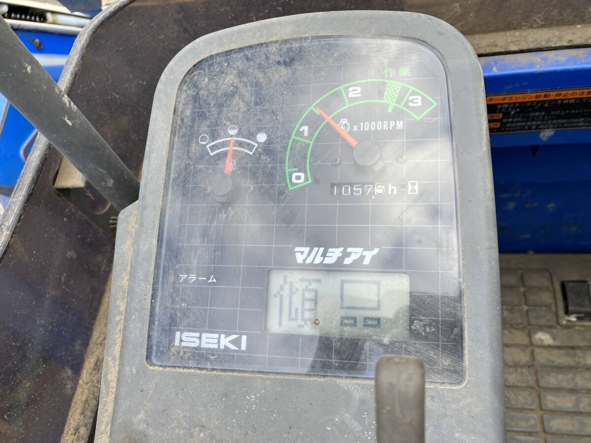 札幌発☆【始動OK!】コンバイン イセキ フロンティア 436 HA436G-AULWK グレンタンク 4条刈 売切り_画像3