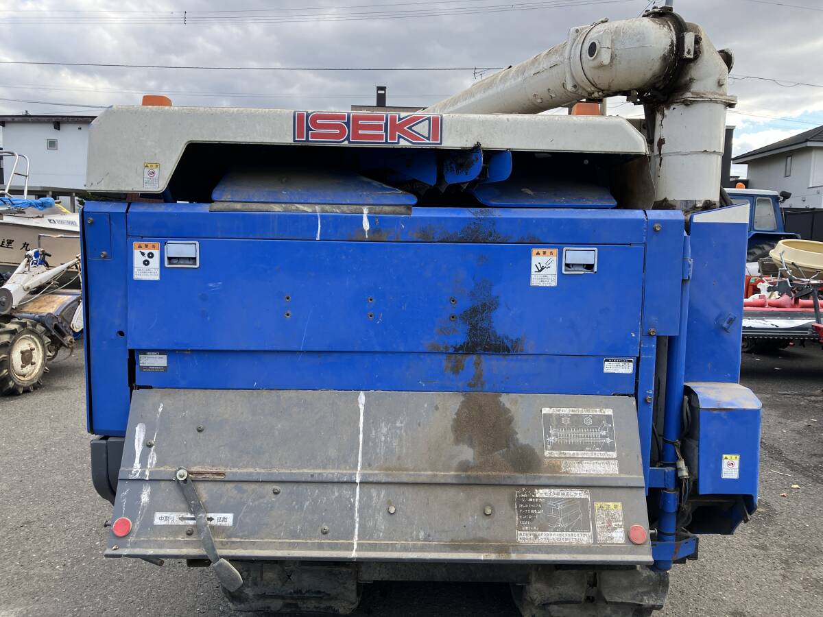 札幌発☆【始動OK!】コンバイン イセキ フロンティア 436 HA436G-AULWK グレンタンク 4条刈 売切り_画像6