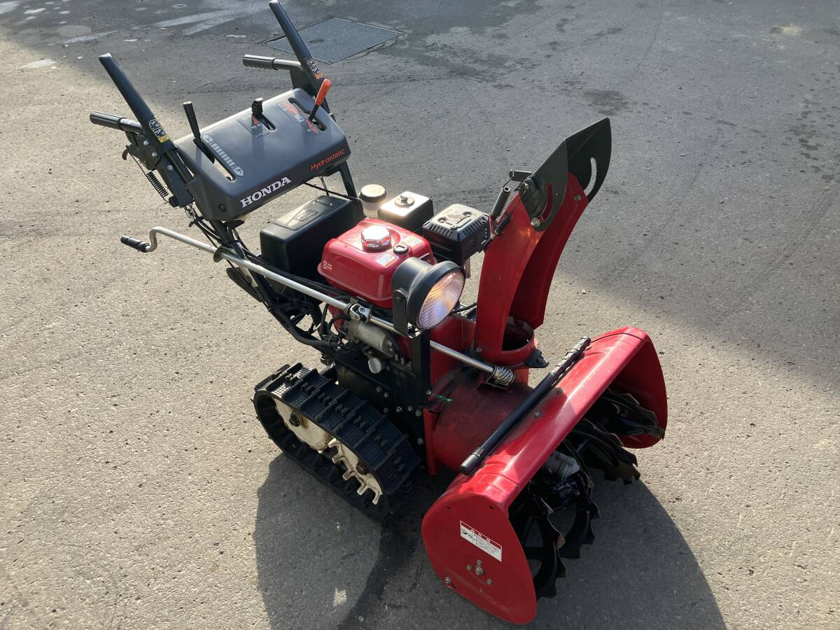  Sapporo departure *[ работа OK!] снегоочиститель Honda HSS760n HST 7 лошадиные силы распродажа!