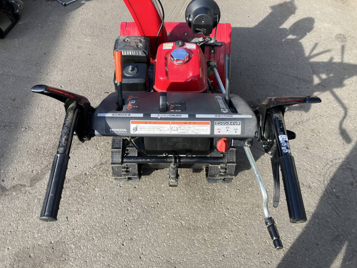  Sapporo departure *[ работа OK!] снегоочиститель Honda HSS760n HST 7 лошадиные силы распродажа!