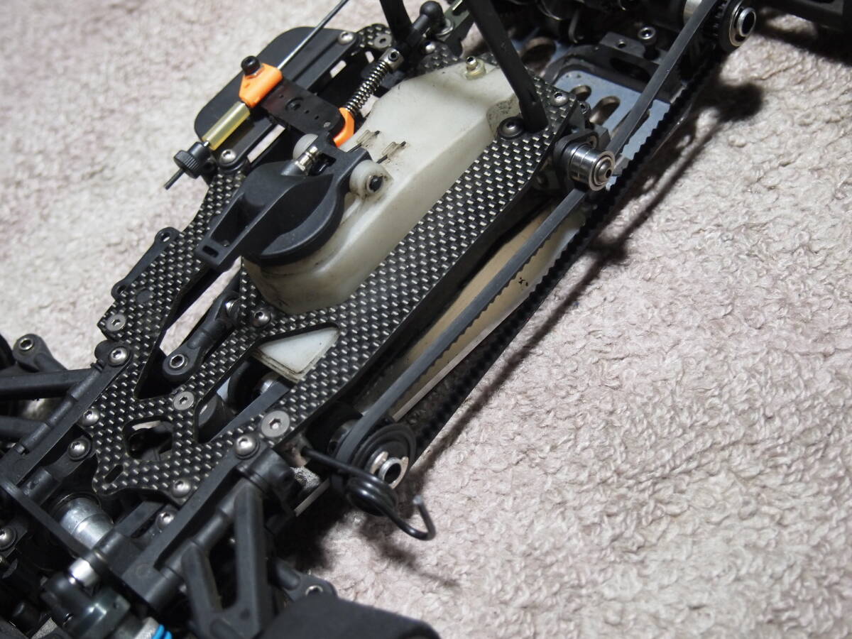 無限精機 MTX-4 1/10GPツーリング フロントワンウェイデフ仕様 オプション装着車 MUGEN 中古品_画像6