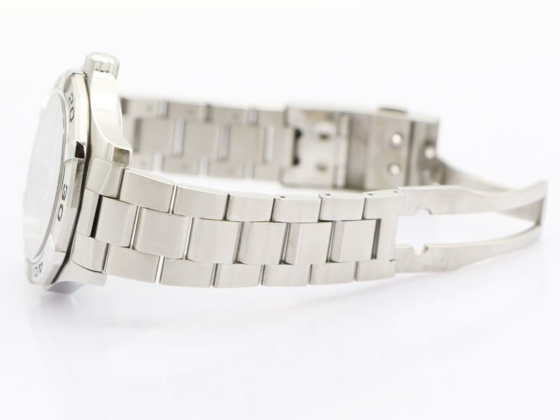 【 タグホイヤー TAGHEUER 】腕時計 WAP2010.BA0830 アクアレーサー SS 自動巻 デイト ブラック文字盤 メンズ 新着 05510-0_画像8