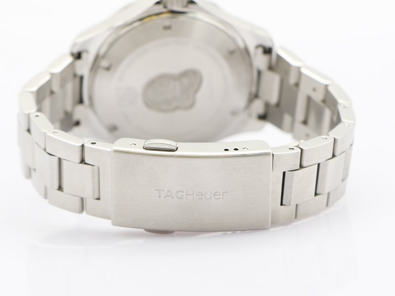 【 タグホイヤー TAGHEUER 】腕時計 WAP2010.BA0830 アクアレーサー SS 自動巻 デイト ブラック文字盤 メンズ 新着 05510-0_画像5