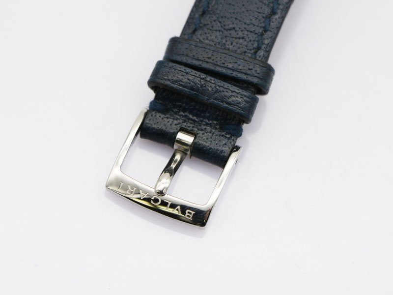 【 ブルガリ BVLGARI 】腕時計 ST29S ソロテンポ 29mm SS/革 デイト クォ―ツ レディース 新着 70384-3_画像7