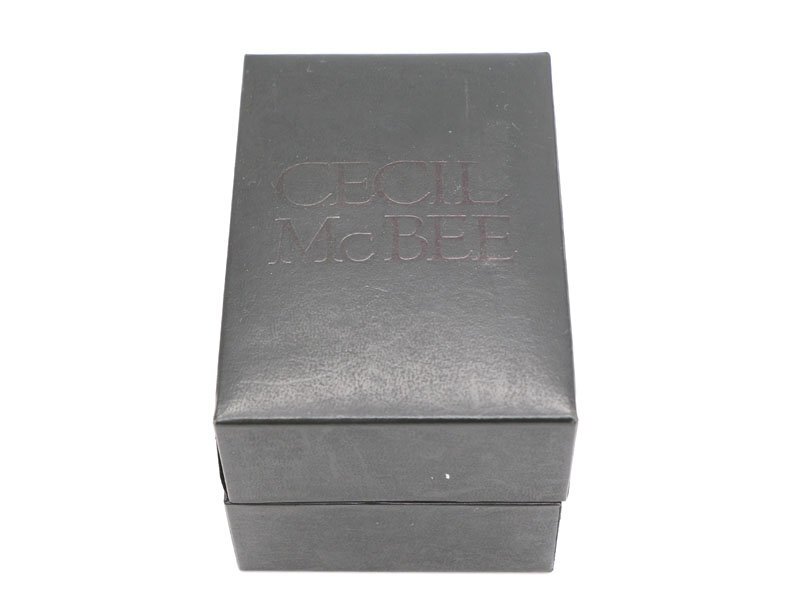 BOX【 セシルマクビー CECIL MCBEE 】 腕時計用 ケース 箱 送料無料 0094-0B_画像1