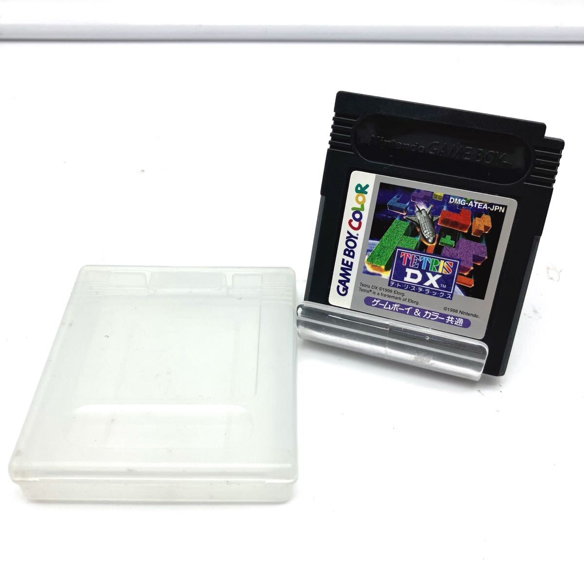 GAME BOY COLOR/ゲームボーイカラー/カラー共通/GB/ソフトのみ/TETRIS DX/テトリスDX/中古品/現状品/ジャンク/82_画像1