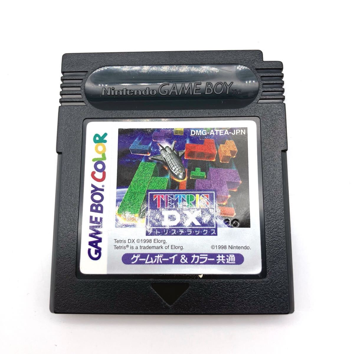 GAME BOY COLOR/ゲームボーイカラー/カラー共通/GB/ソフトのみ/TETRIS DX/テトリスDX/中古品/現状品/ジャンク/82_画像2