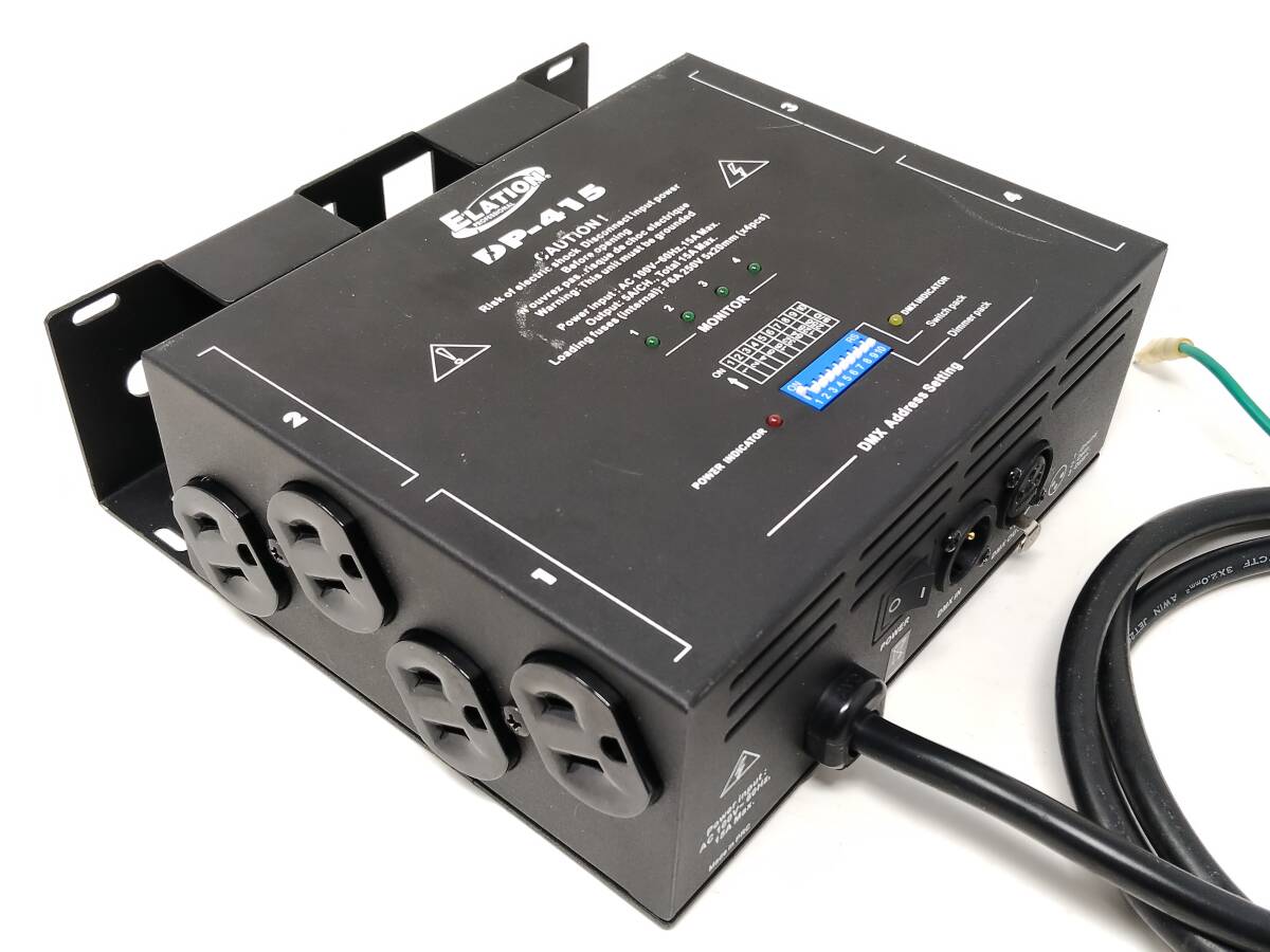 【動作未確認】ELATION イレーション DP-415 ディマーパック 舞台照明 _画像3