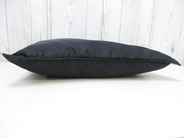  превосходный товар PRADA Prada te Hsu to большая сумка сумка на плечо сумка нейлон чёрный A4 место хранения возможно мужской 92075Y