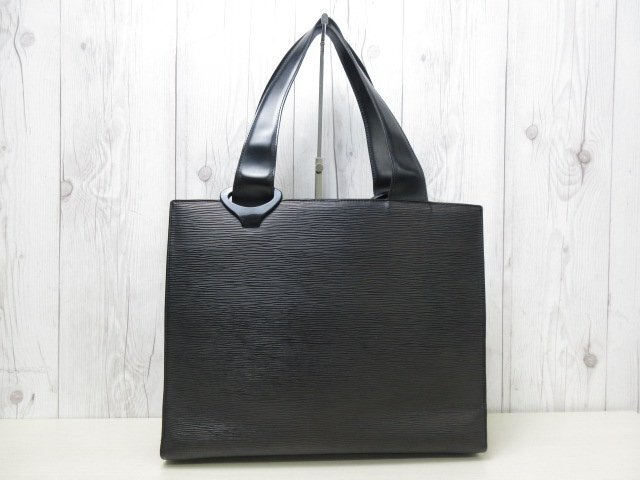 美品 LOUIS VUITTON ルイヴィトン エピ ジェモ ノワール トートバッグ ショルダーバッグ バッグ M52452 レザー 黒 A4可 メンズ 92430_画像3