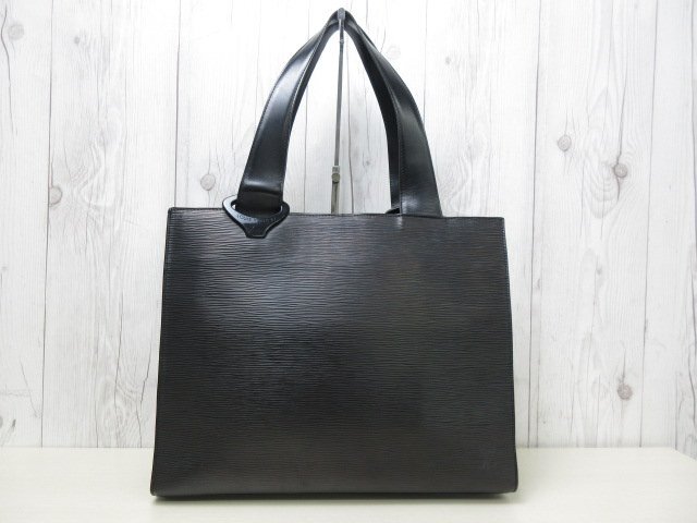 美品 LOUIS VUITTON ルイヴィトン エピ ジェモ ノワール トートバッグ ショルダーバッグ バッグ M52452 レザー 黒 A4可 メンズ 92430_画像2