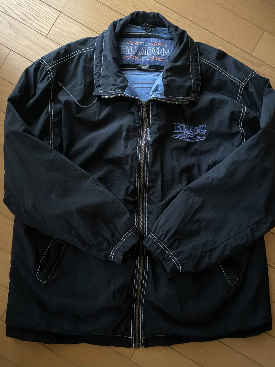 BILLABONG ビラボン ハーフコート ブラック Lサイズ_画像1