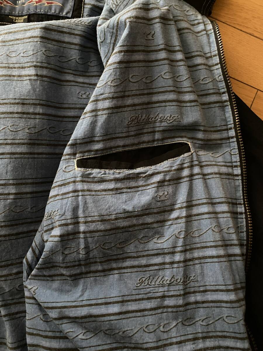 BILLABONG ビラボン ハーフコート ブラック Lサイズ_画像4