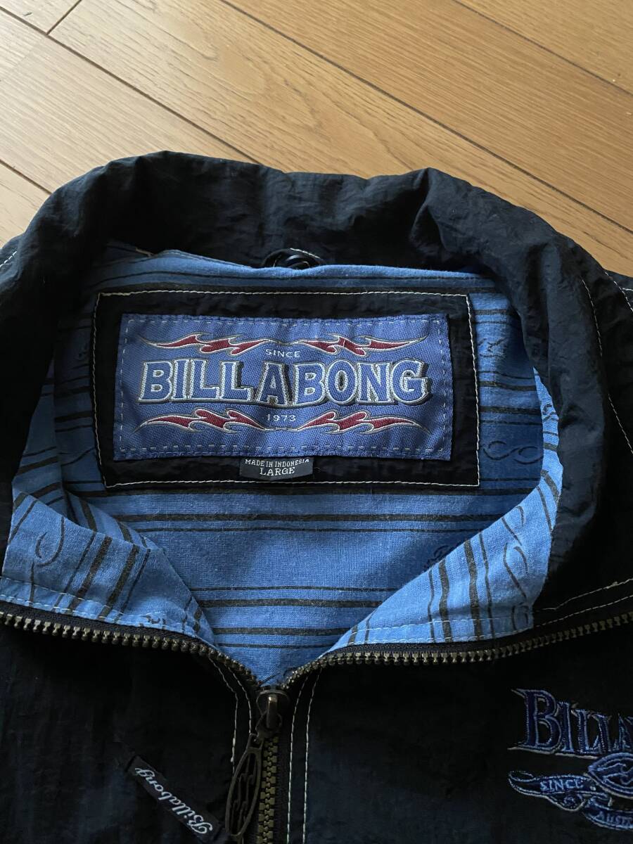 BILLABONG ビラボン ハーフコート ブラック Lサイズ_画像7