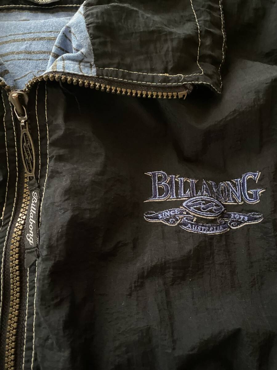 BILLABONG ビラボン ハーフコート ブラック Lサイズ_画像2