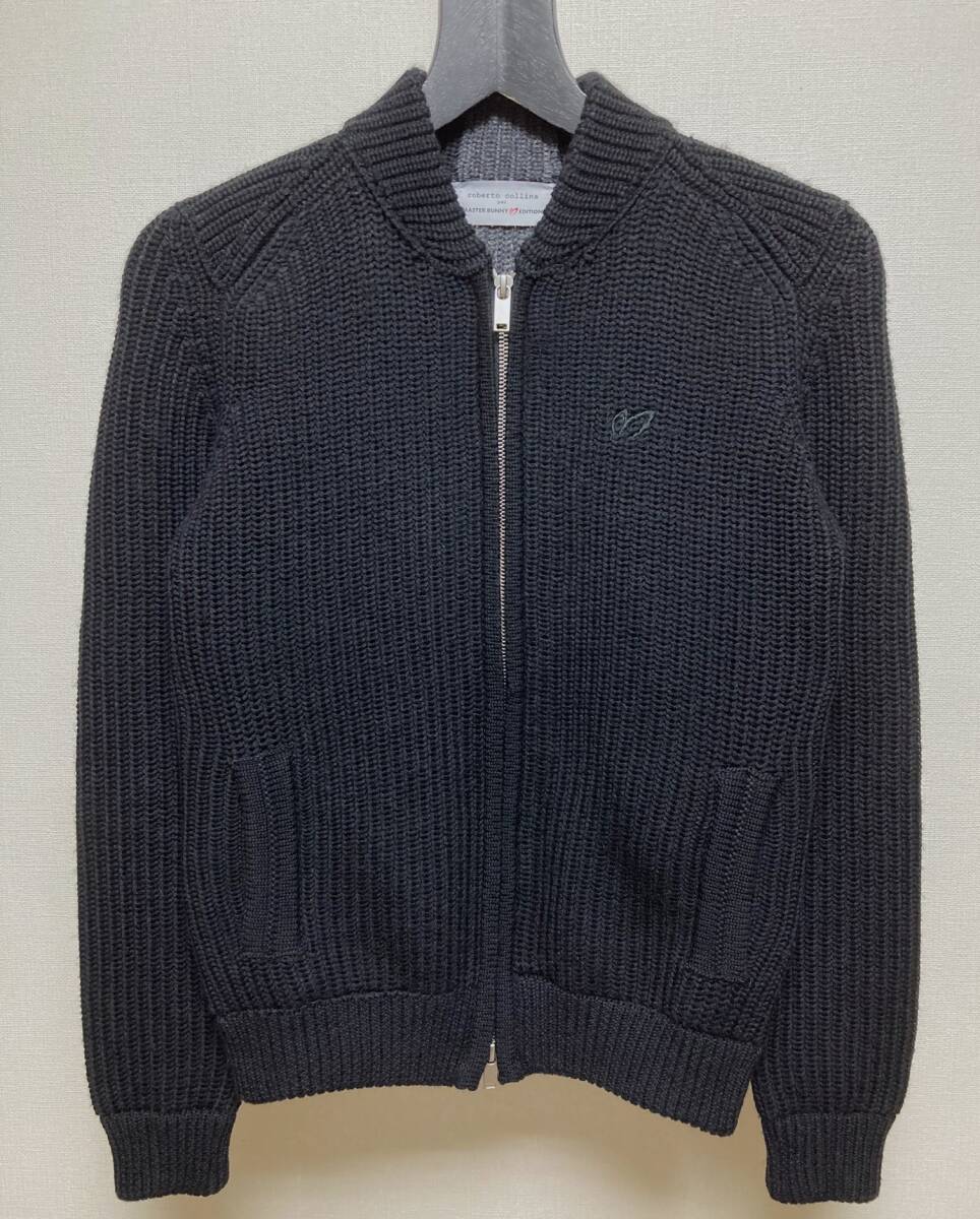 MASTER BUNNY EDITION × roberto collina サイズ3 ダブルジップ ニット カーディガン ジャケット マスターバニー パーリーゲイツ_画像6