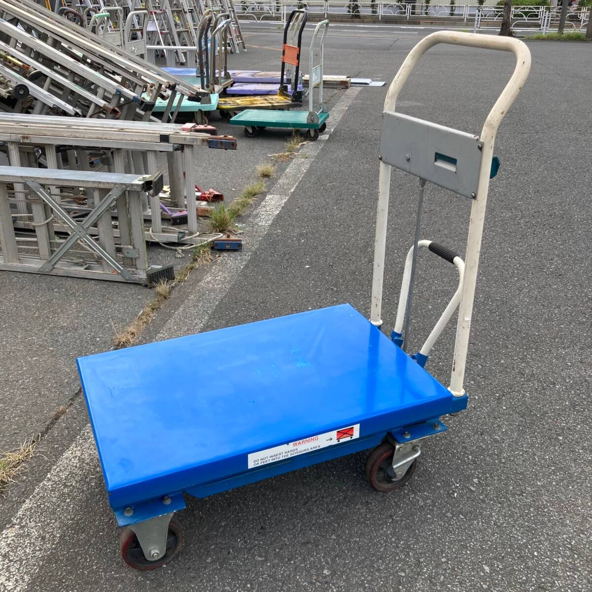 【中古品/店頭受取り限定】HU-LIFT LIFT TABLE リフトテーブル HEX30 200㎏【東大和店】_画像1