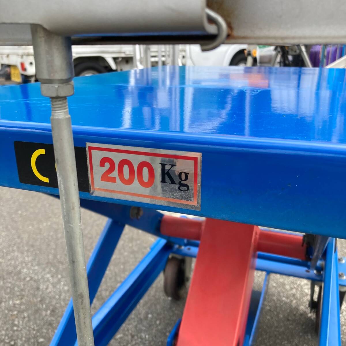 【中古品/店頭受取り限定】HU-LIFT LIFT TABLE リフトテーブル HEX30 200㎏【東大和店】_画像6