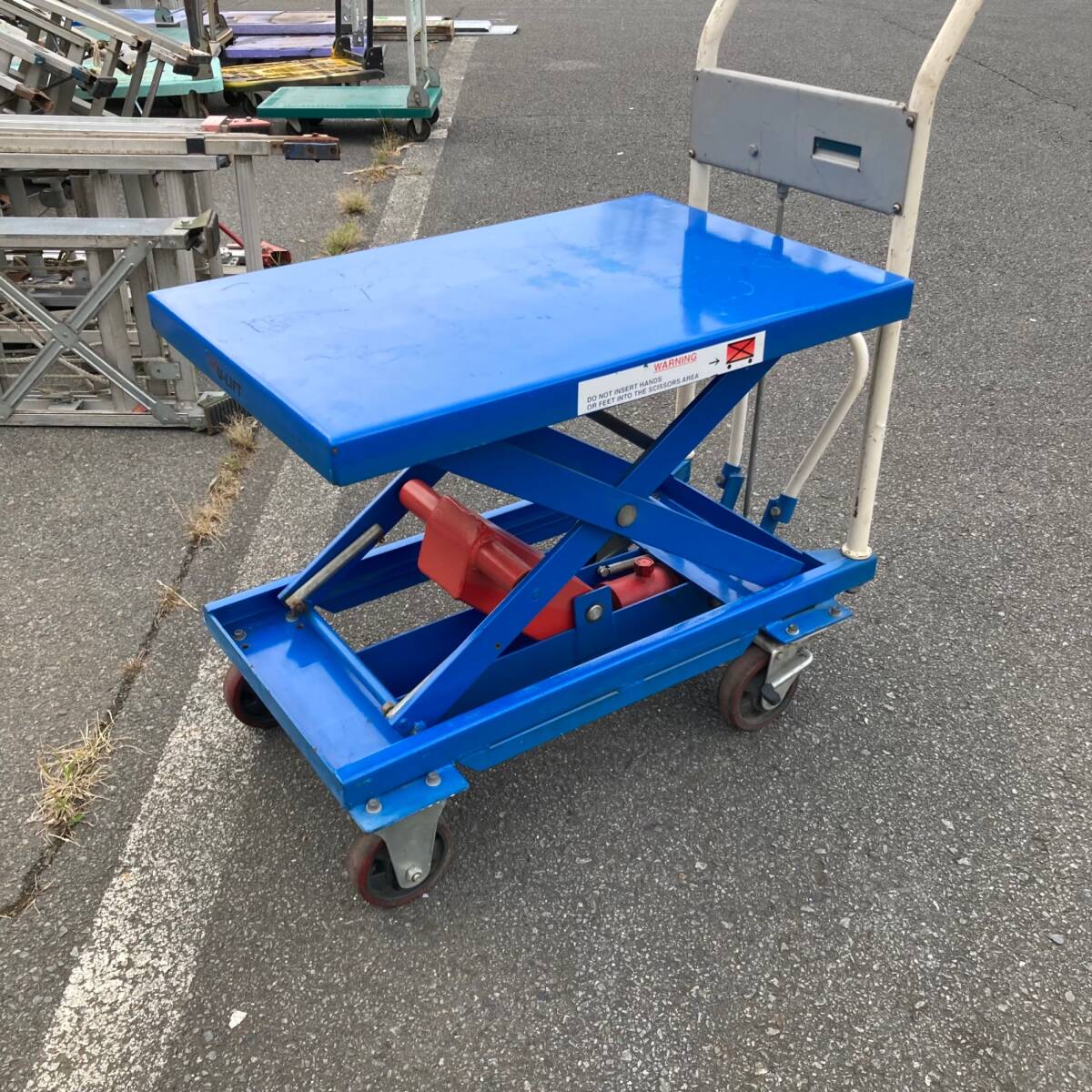 【中古品/店頭受取り限定】HU-LIFT LIFT TABLE リフトテーブル HEX30 200㎏【東大和店】_画像7