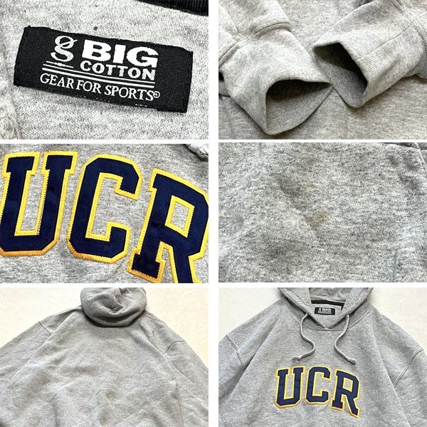 1点物◆カリフォルニア大学Riversideスウェットパーカー古着メンズMLレディース/アメカジ90sストリートブランド中古チームトレーナー362457_画像2