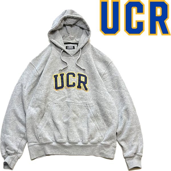 1点物◆カリフォルニア大学Riversideスウェットパーカー古着メンズMLレディース/アメカジ90sストリートブランド中古チームトレーナー362457_画像1