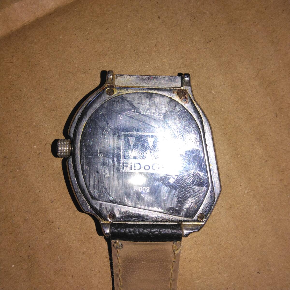  очень редкий [ADVAN club] Advan Club наручные часы неподвижный шлем. дизайн 